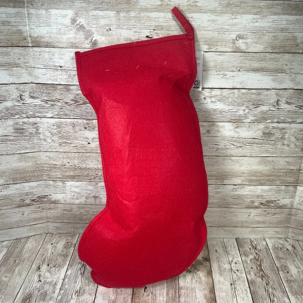 Vibrant Life 5 Pc Dog Toy Stocking Holiday Christmas Gift Set Red Chew Level 2